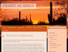 Tablet Screenshot of desertmusings.net